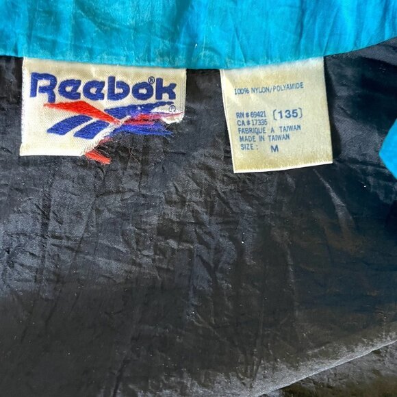 Vintage 80's Geometric Reebok Windbreaker - Picture 7 of 7